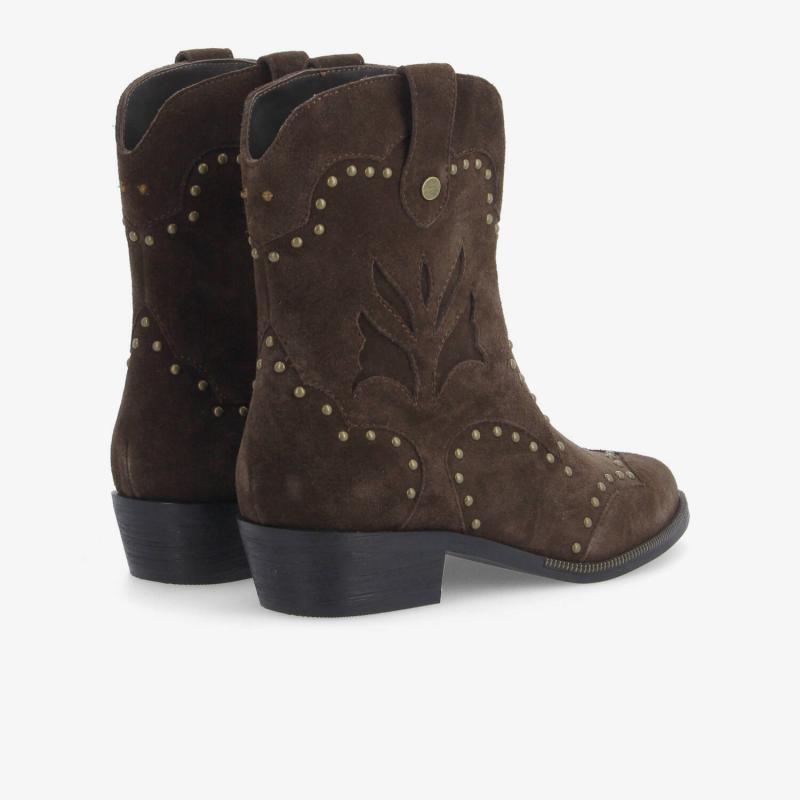MAIA BOOTS W - SUEDE - BROWN